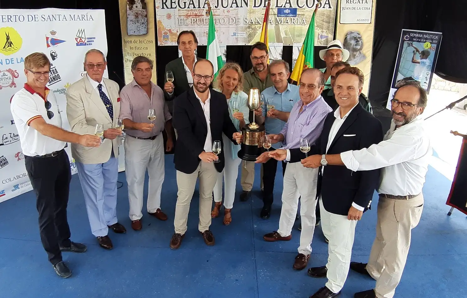 El Real Club Náutico de El Puerto de Santa María ha presentado oficialmente, ambos eventos, que se celebrarán entre los próximos días 14 al 18 en aguas de la bahía de Cádiz