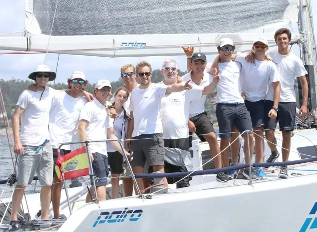 Pairo 8 se hace en Sanxenxo con el Trofeo Hotel Carlos I Silgar y el título gallego absoluto de Cruceros ORC (Foto Marta Domínguez)