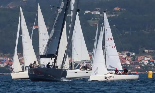 El Baltic 56 "Fresgarrido" volvió a ser el más rápido de los Open (Foto Pedro Seoane)