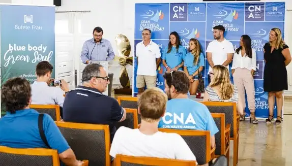 En la presentación del evento, que ha tenido lugar esta mañana, han estado presentes Ferran Muniesa, gerente del Club Nàutic S
