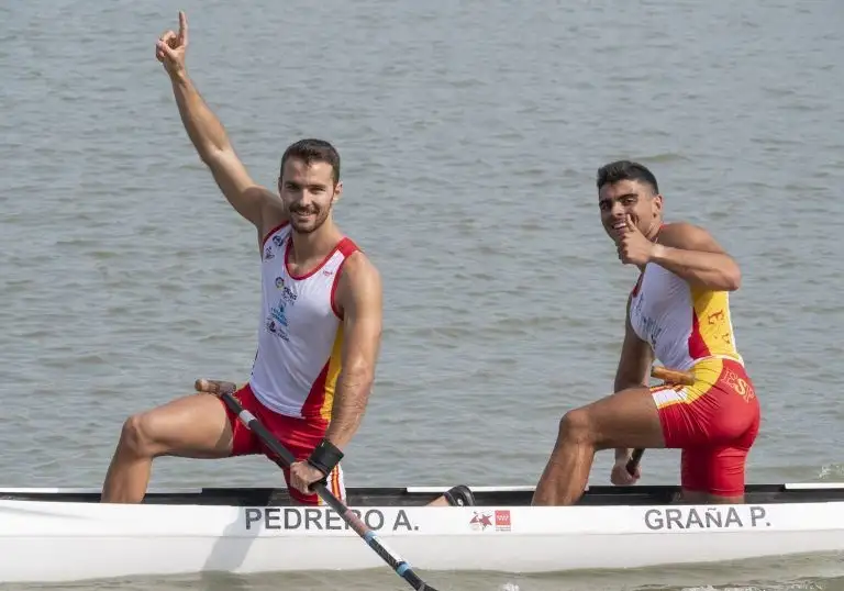 El piragüismo español suma dos medallas en el Mundial de Esprint al ganar en C2 oro en 200 metros y bronce en 500