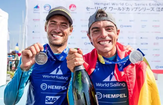 La plata de 470 un resultado excepcional para Jordi y Nico