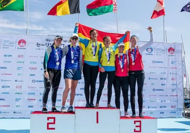 Oro para Silvia Mas Depares y Patricia Cantero Reino en 470 femenino