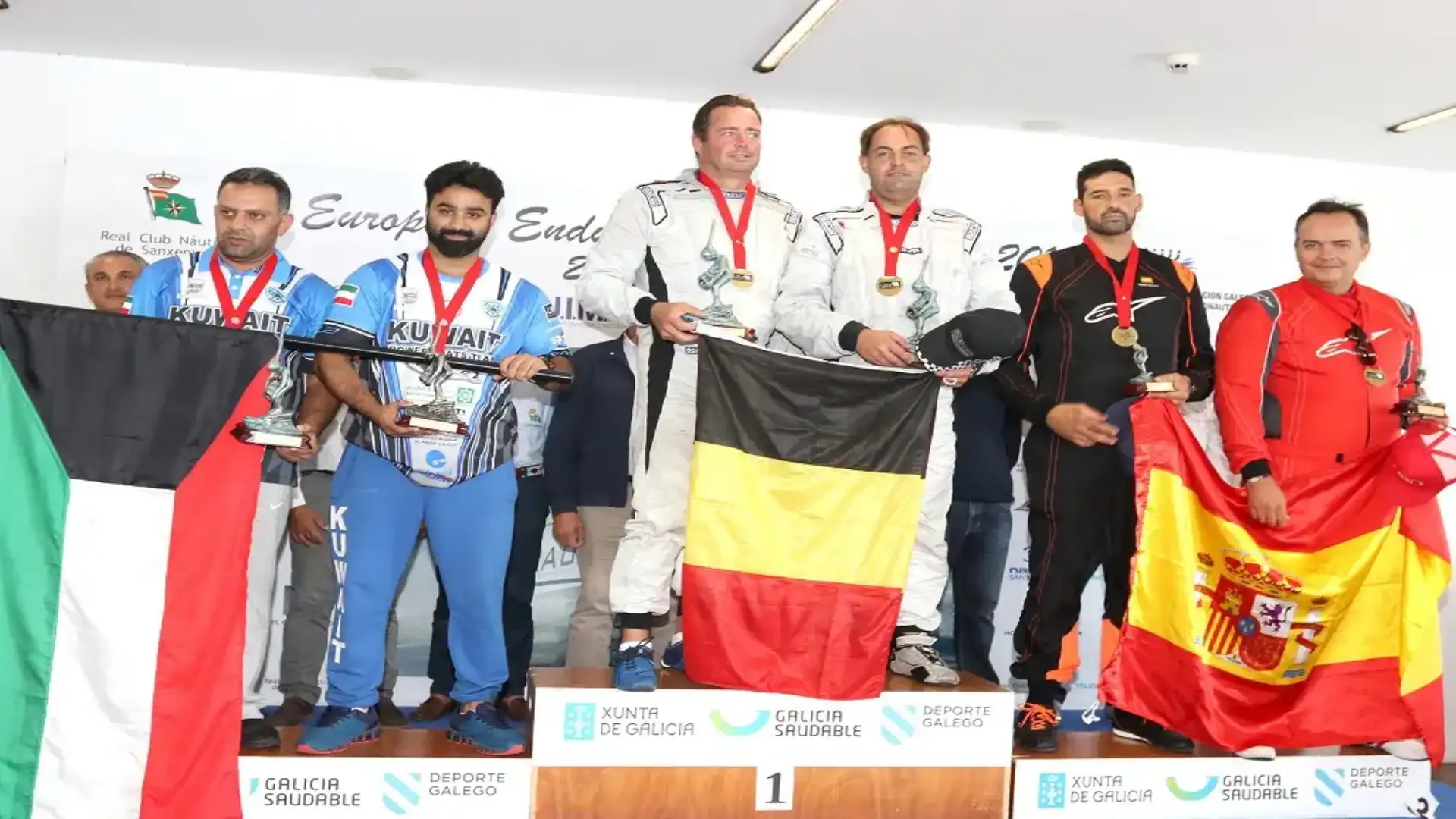 Spagna e Belgio sono distribuiti gli oro a Sanxenxo della Endurance europea