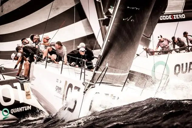 El barco americano está muy cerca de ganar la Audi 52 Super Series Sailing Week mientras que el argentino se acerca al título de campeón de la temporada 2019 (Foto Martínez Studio)