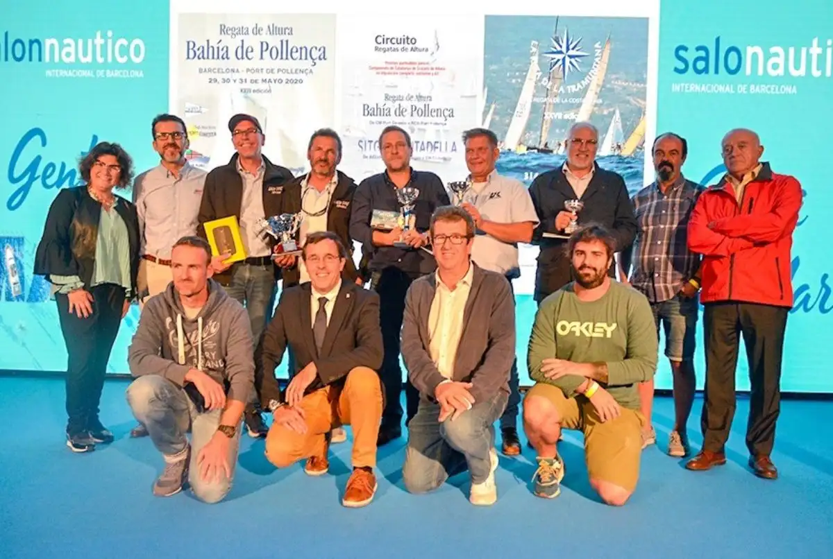 Lazy Dog, Korrigan, Diabolic y Nirvana reciben los trofeos y premios en metálico del Circuito de Regatas Altura 2019 (Foto Alfred Farré)