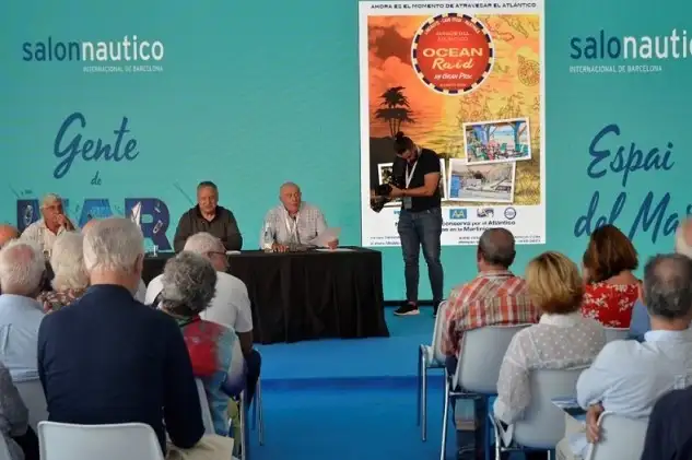 Enrique Curt se lamentó, que ‘cómo en España, donde hay centenares de barcos que podrían hacer esta ruta atlántica, y miles de navegantes que sueñan con hacer este salto, no hay más barcos en participar en esta prueba, que es la única española en alcanzar el Caribe desde un puerto español’ (Foto Alfred Farré)