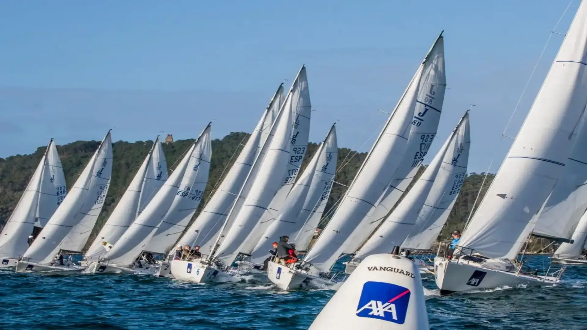 "Maija", "Cansino" e "Spaco" podio della Axa League di J80 a Monte Real