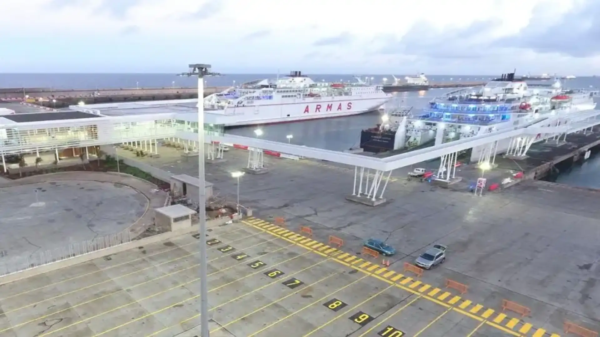 Naviera Armas debutta nuovo terminal nel porto di Las Palmas de Gran Canaria