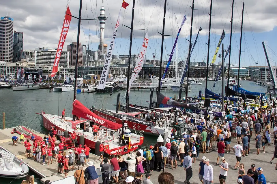 “Para mí es un gran placer confirmar que The Ocean Race regresará a Auckland en 2021-22", afirma Richard Brisius, presidente de The Ocean Race