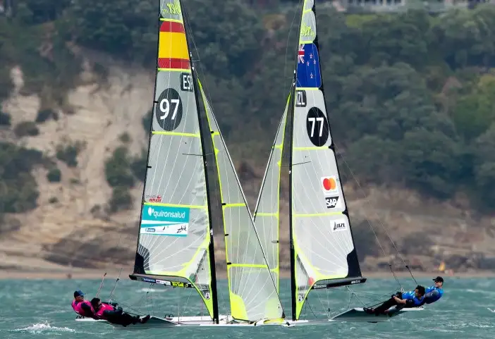 Botín y López Marra a las puertas del podio en 49er... Pacheco y Trittel, Nacra 17, anotan un nuevo primero en sus parciales