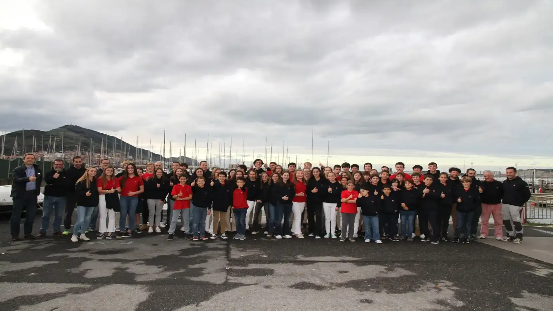 Nonostante il cattivo tempo si è tenuto a Getxo il Trofeo di Natale di Vela leggera