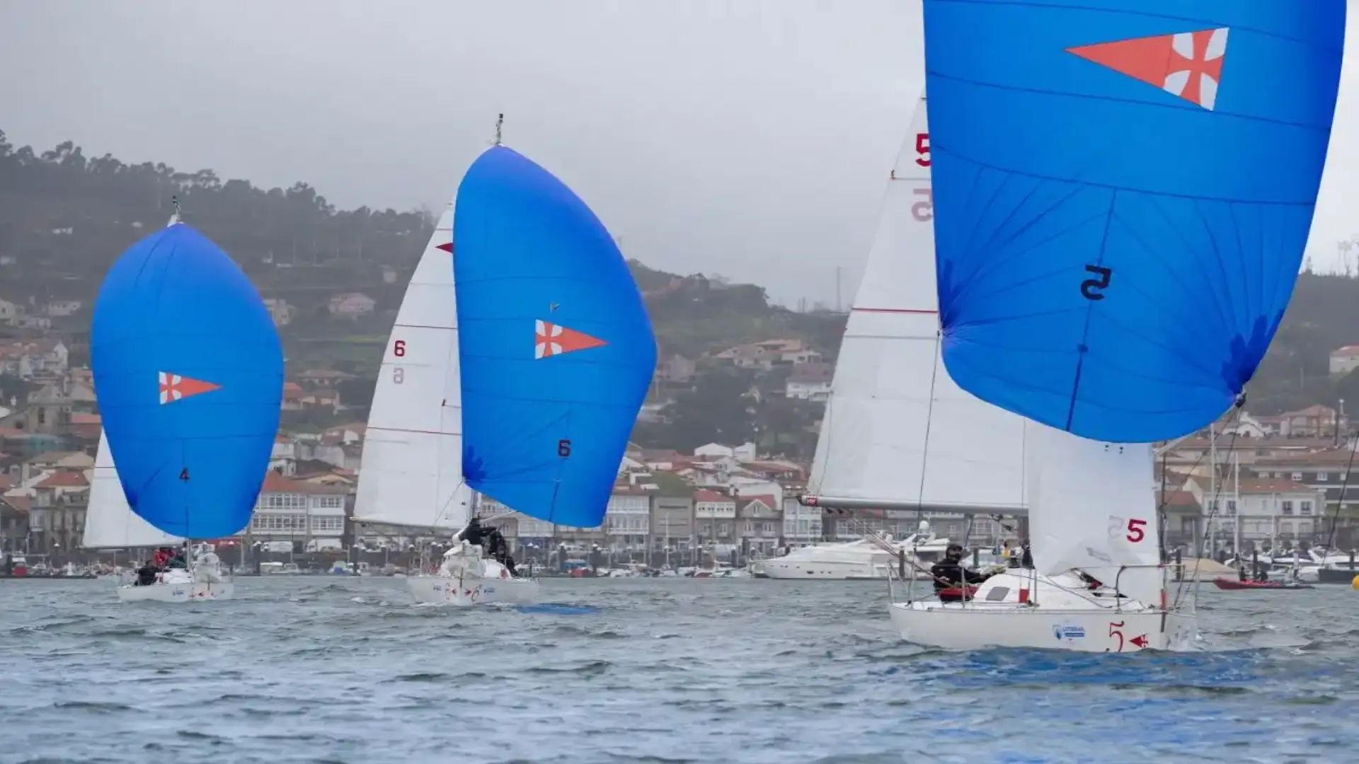 Arrecife, La Coruña e Las Palmas podio della Lega di Vela spagnola a Baiona
