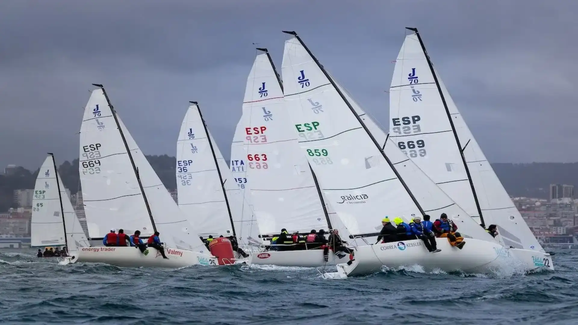 "Marnatura 1" vince l'Atto 3 della J70 Villalia Series e si distingue in testa a Vigo