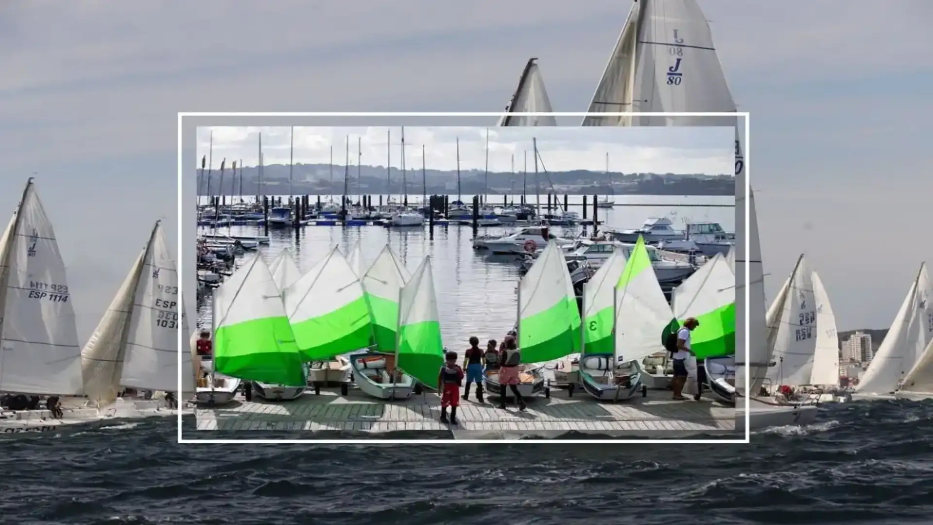 1500 studenti alla Scuola di vela del Nautico di La Coruña nella stagione 2019