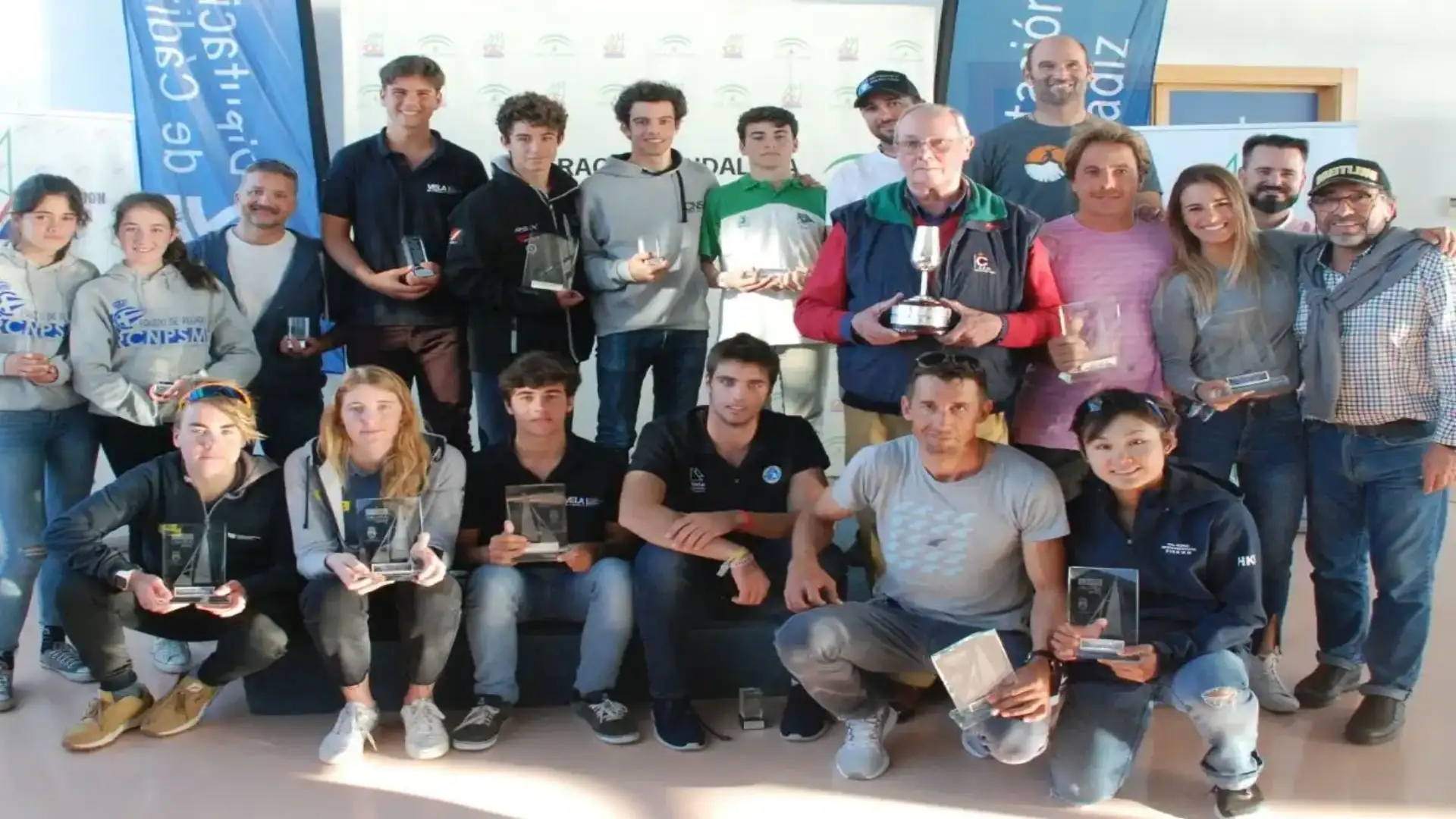 Il nuovo anno della regata di vela leggera termina a El Puerto e in vista dell'ottimo