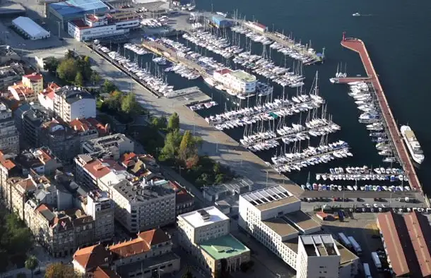 El Náutico de Vigo está ubicado en el mismo centro de la Ciudad