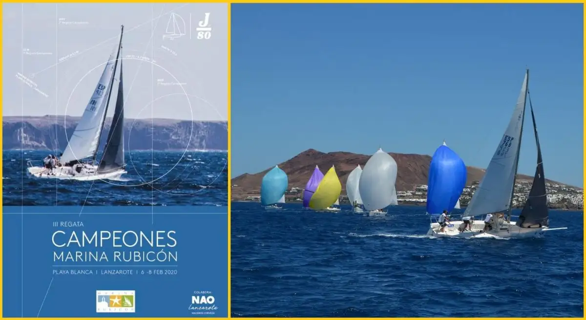 Muchísimo ambiente en la espléndida instalación lanzaroteña de Marina Rubicón