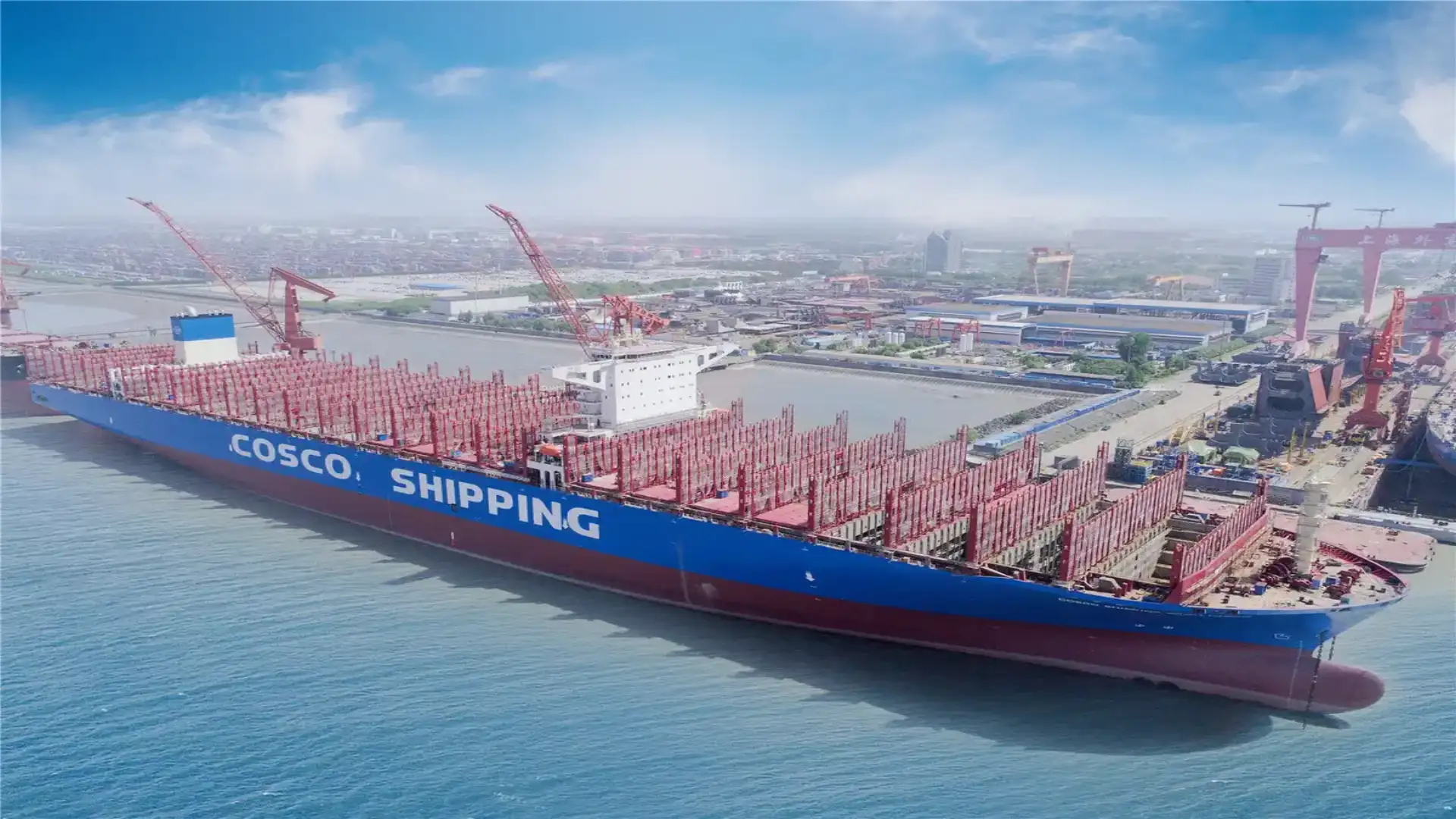 Cina Disegna la leadership mondiale di costruzione navale della Corea del Sud nel gennaio · Voci globali