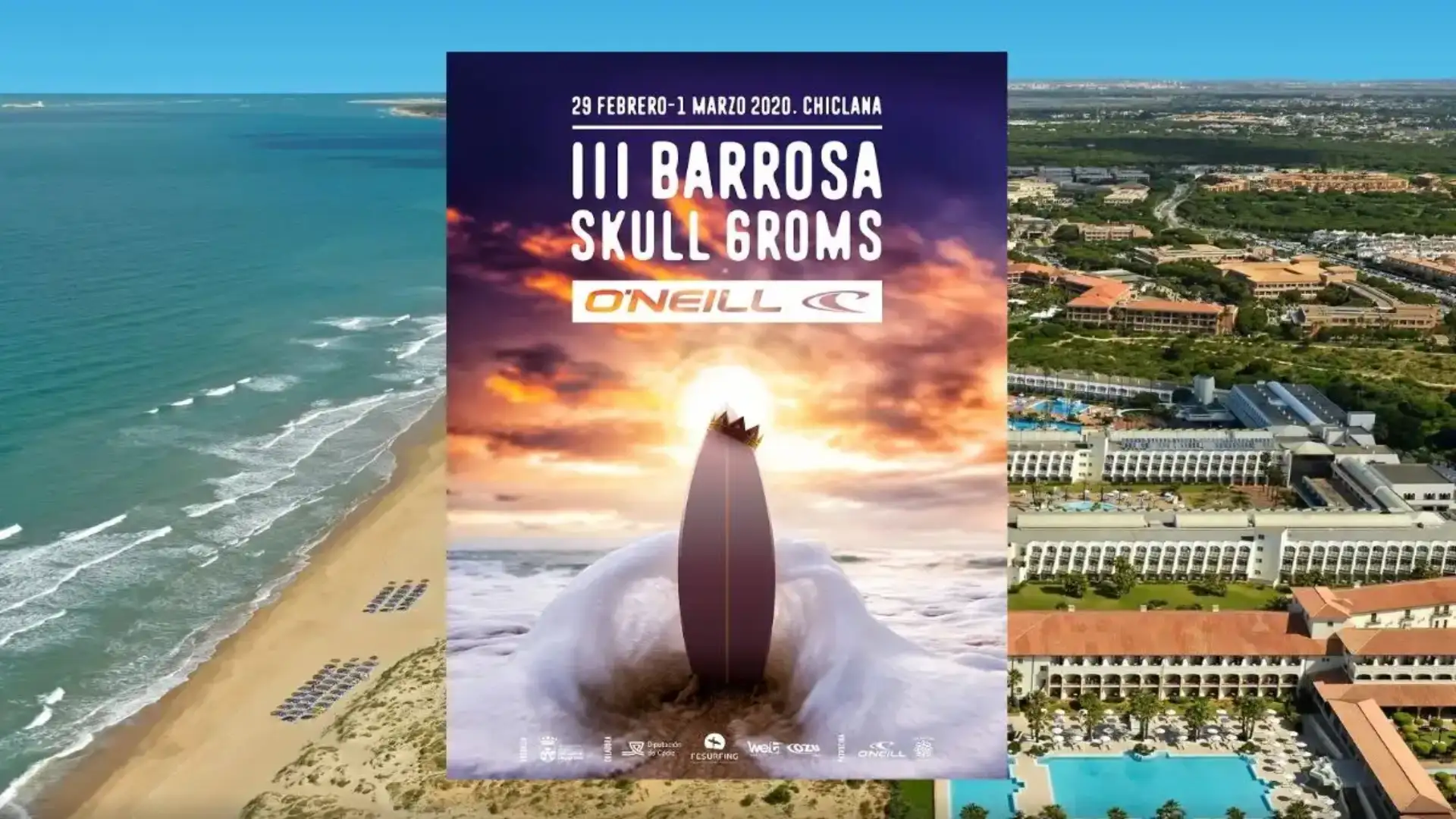 Secondo atto del Surf Junior il Barrosa Skull Rooms