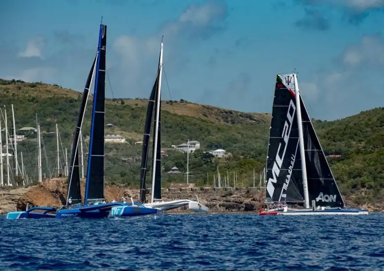 La próxima cita del programa del Maserati Multi 70, será en Marzo en la regata Heineken Saint Martin Regatta