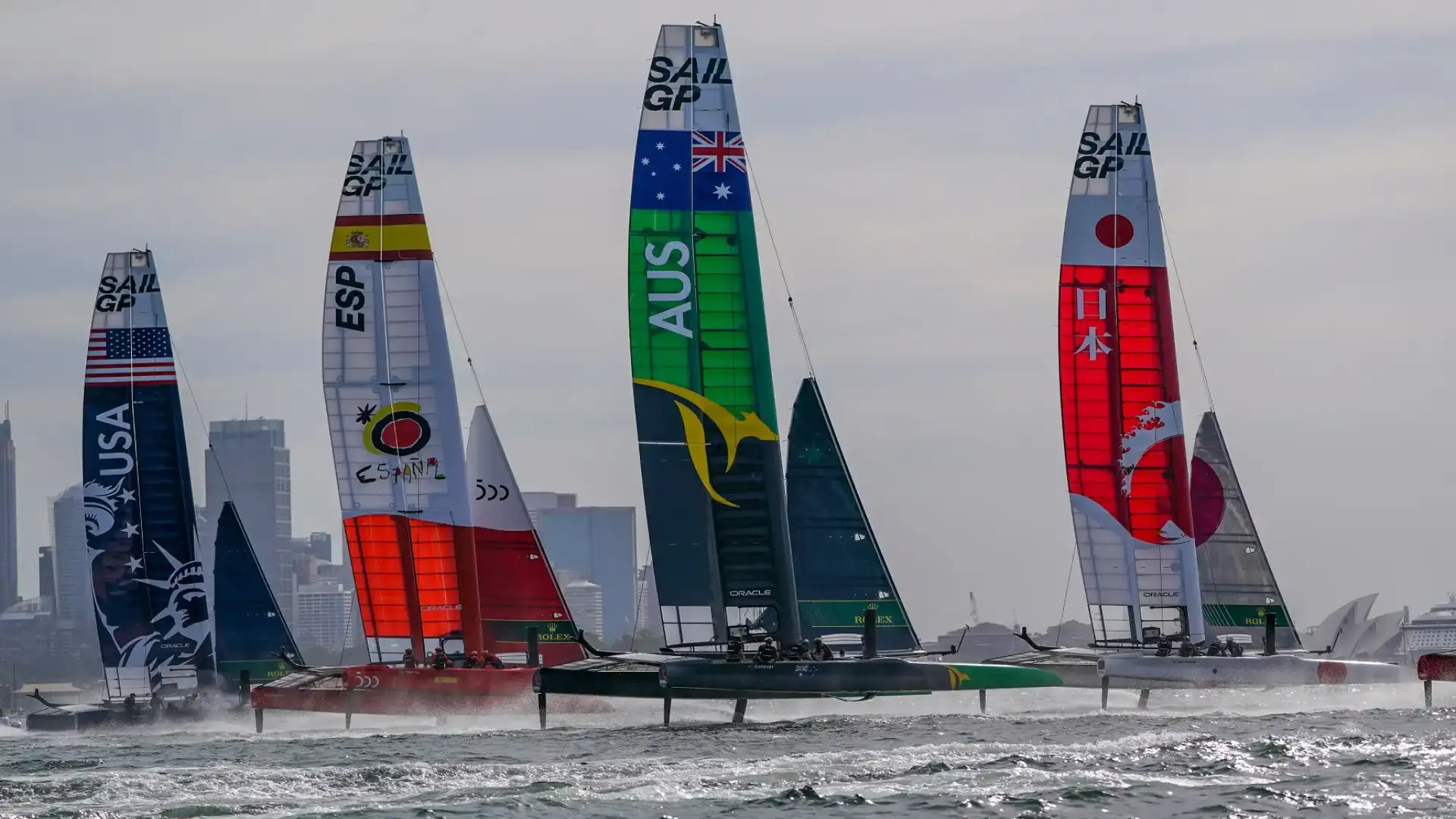 Eccellente debu spagnolo nella SailGP di Sidney raggiungendo un quarto posto