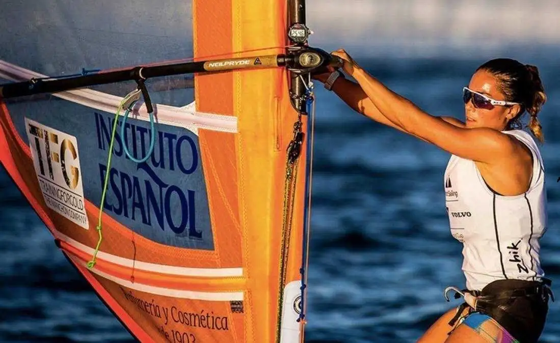Meritoria actuación de la sevillana Blanca Manchón en el Mundial de RS:X