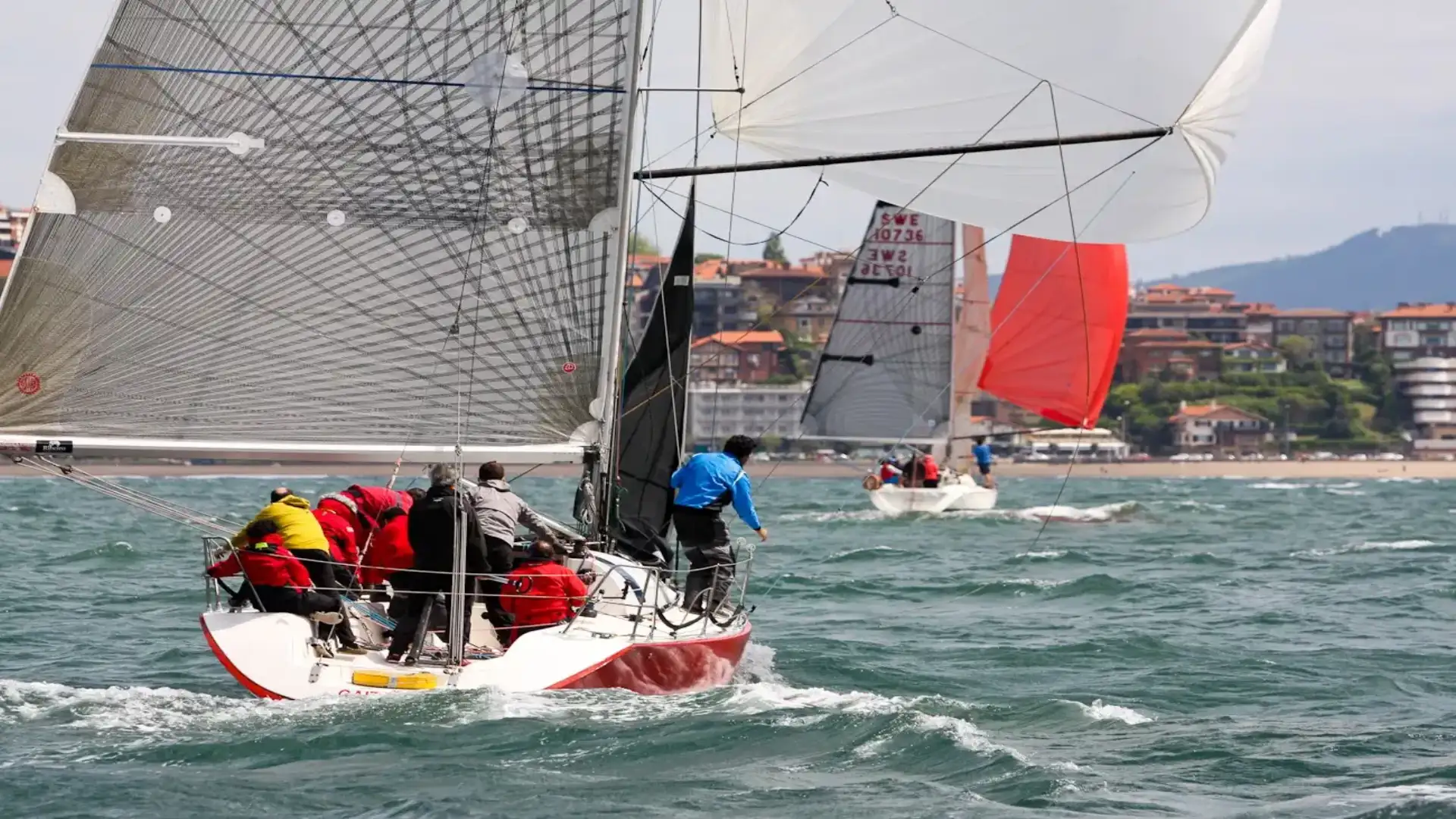 Secondo giorno del Trofeo El Correo de Vela organizzato dal Marittimo dell'Abra a Las Arenas