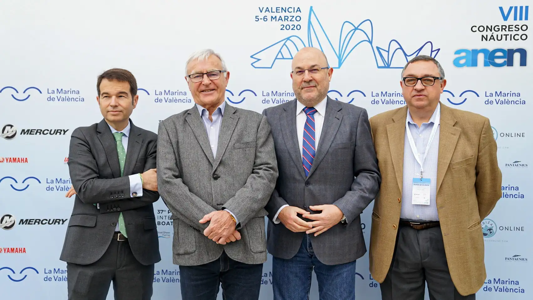 El alcalde de València, Joan Ribó, inaugura el congreso junto al director general de Puertos, Aeropuertos y Costas de la Generalitat
