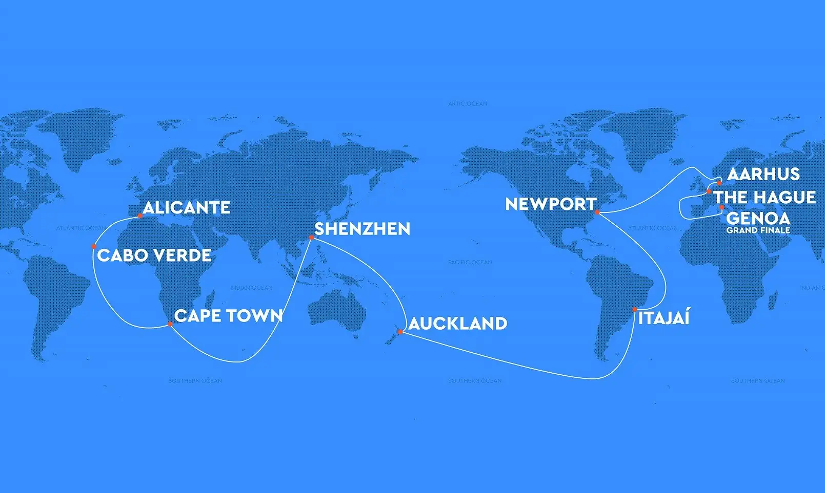 The Ocean Race 2021-22 anuncia su ruta