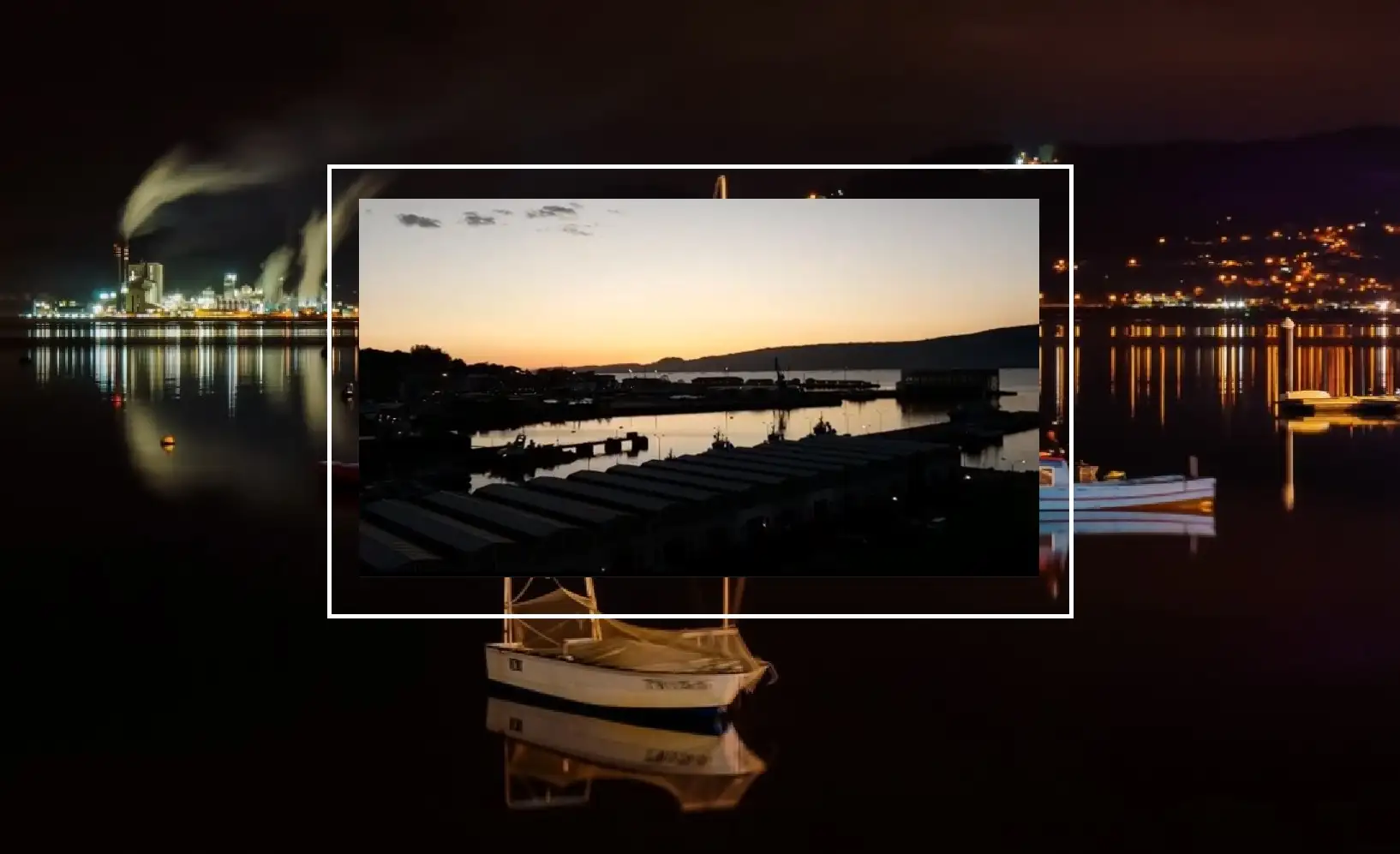 Emocionante lo vivido en el Puerto de Marín esta tarde-noche