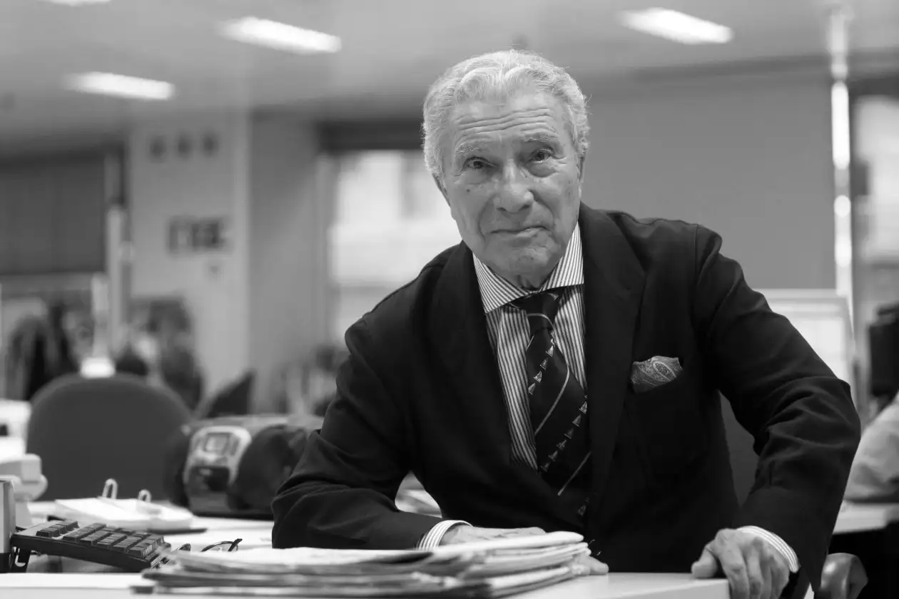 Miguel Ors fue el primer gran periodista en apostar por la vela... descanse en paz (Foto La Razón) 