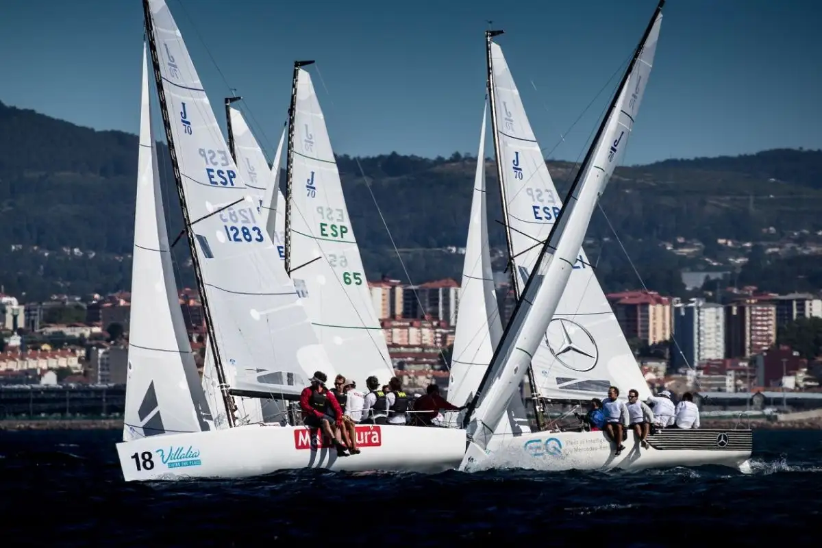 No tuvo suerte Luis Bugallo en la manga de cierre... cuando parecía que ganaría... (Foto Maria Muíña)