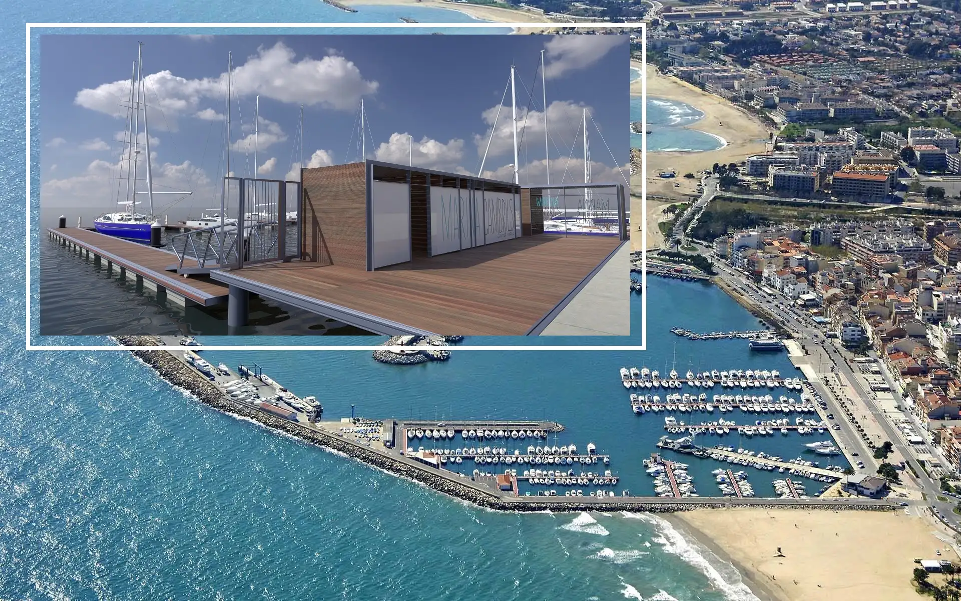 •La nueva marina concentrará múltiples actividades y propuestas de chárter náutico en un único espacio con 45 nuevos amarres