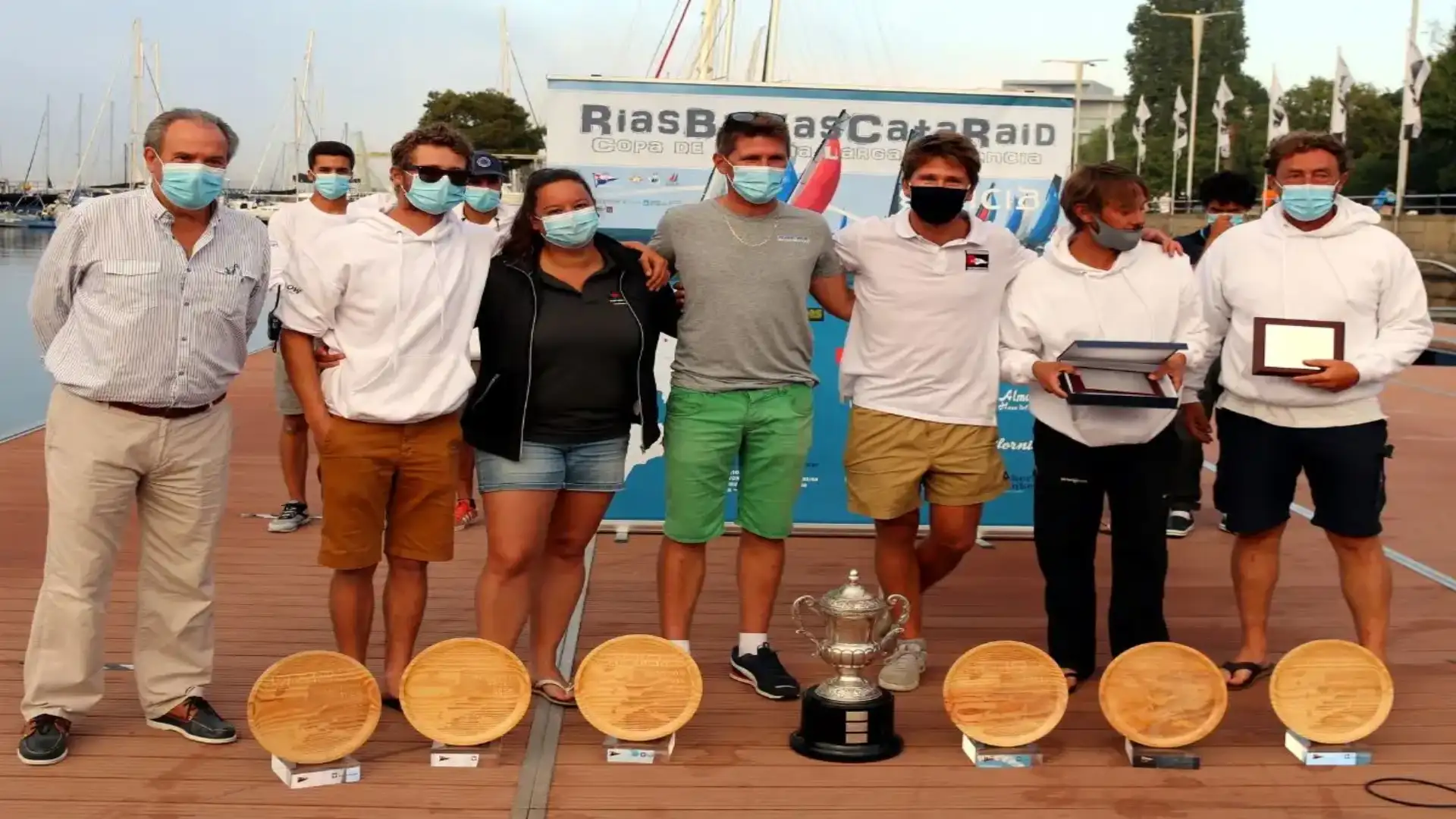 Con tutti i pesci venduti finito il Raid Rías Baixas di Catamaranes in Vigo