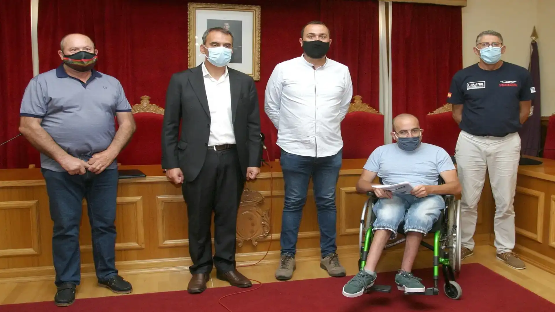 Il Miño sulla sua strada attraverso Tui ospita il Campionato Spagnolo di Radio Control