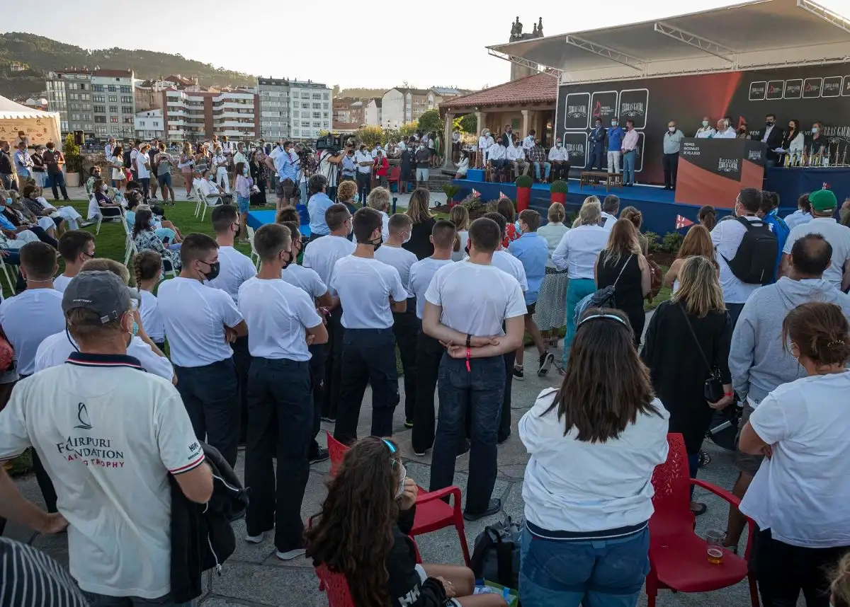 Gran ambiente como es tradicional en la entrega de los Premios Terras Gauda (Foto Lalo R.Villar)