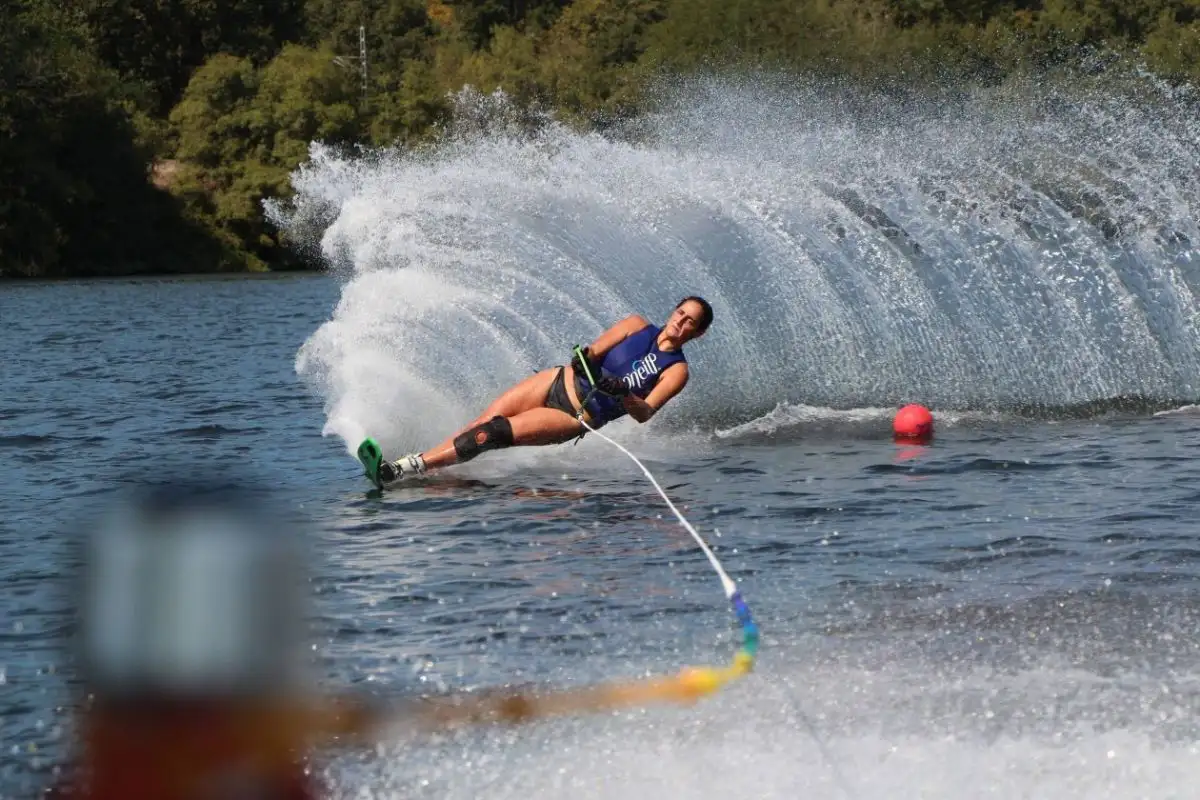 La actual subcampeona española la viguesa Silvia Pequeño (Foto Gonzalo Pamies)