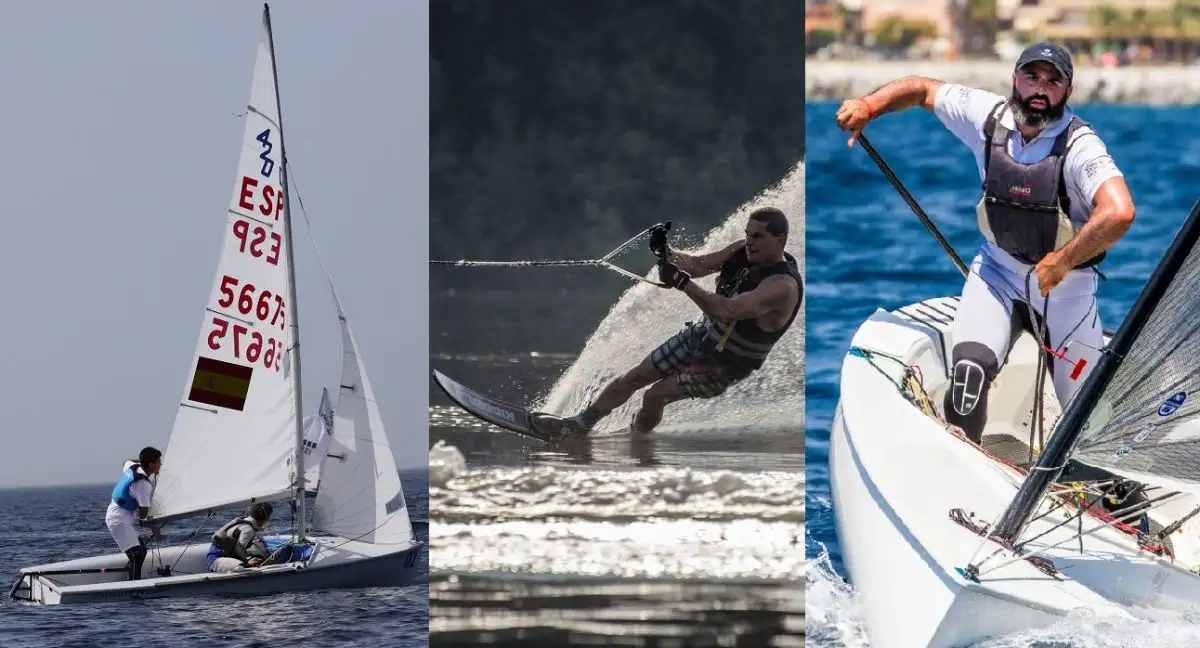 García, Ripoll, Montes y Vasco cuatro de los comodoros de la Semana Abanca 2020 (Fotos Seoane-Salgado-Deaves)
