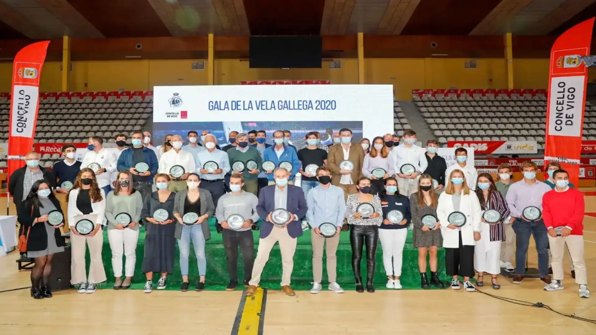 La vela galiziana ha celebrato il suo Gala annuale posticipato all'epoca dalla pandemia