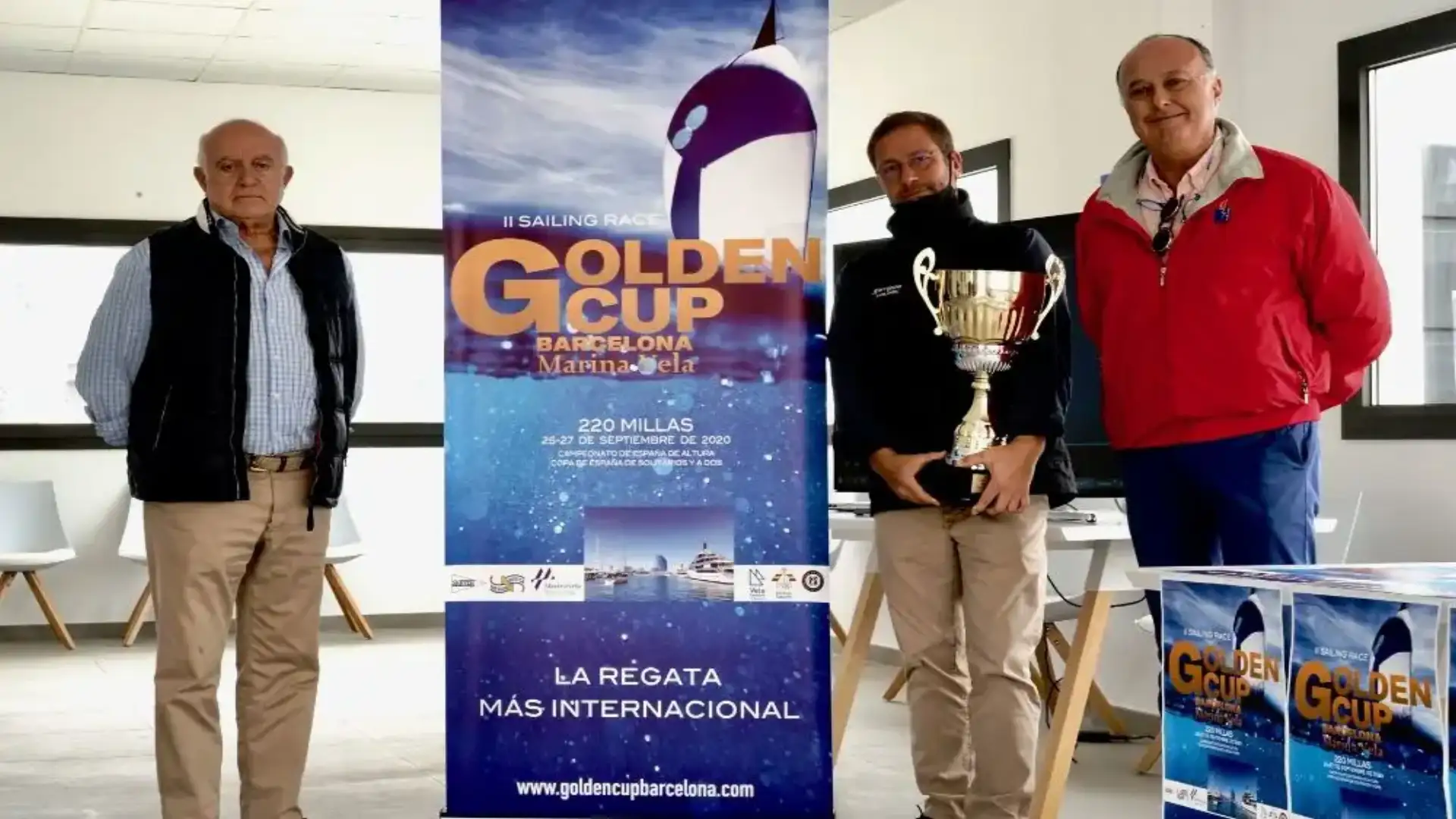 "Korrigen" con Joan Balaguer e Jordi Garriga vincitore della Golden Cup Barcelona Marina Vela