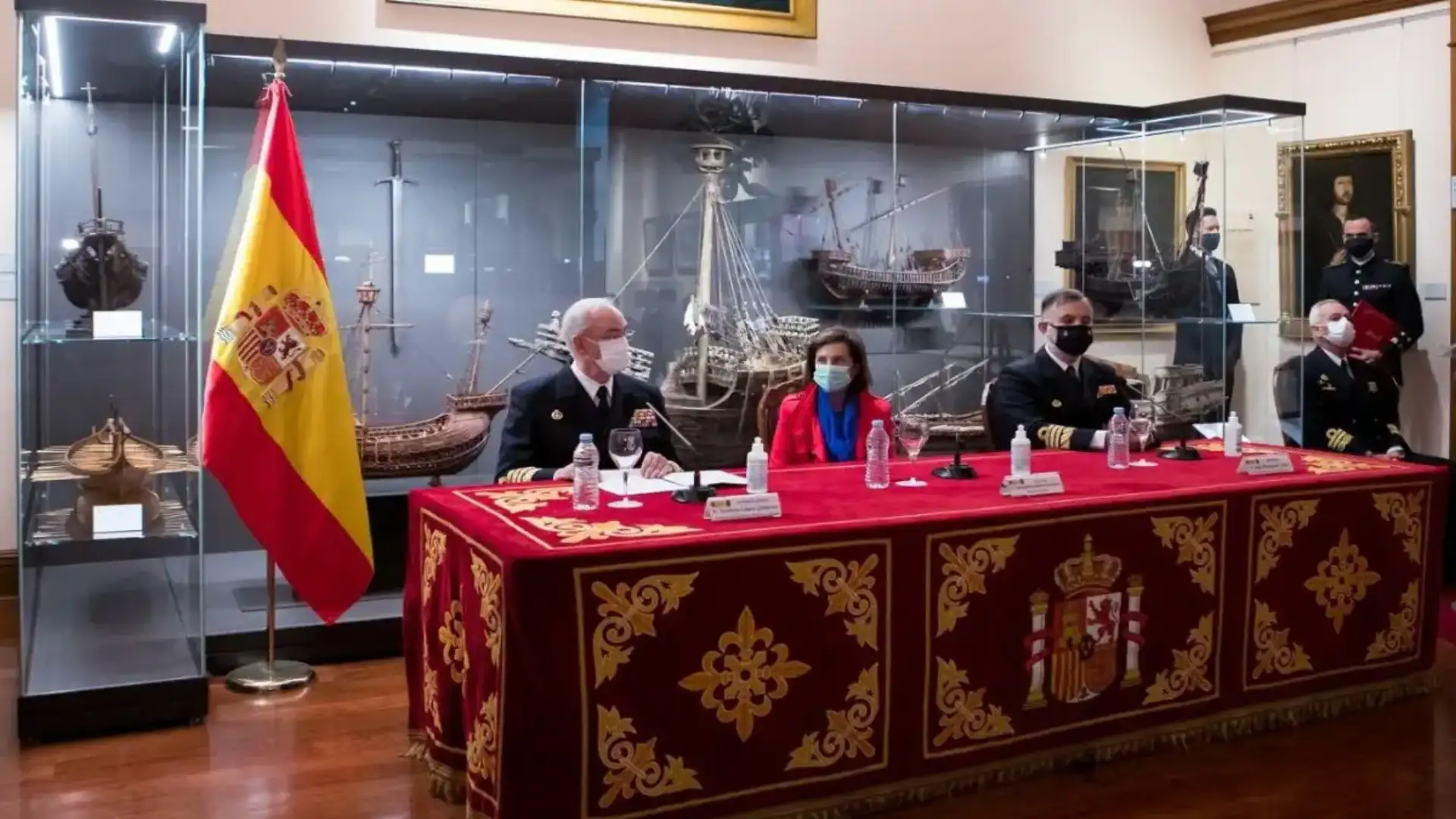Ministro Margarita Robles apre la riapertura del Museo Navale di Madrid