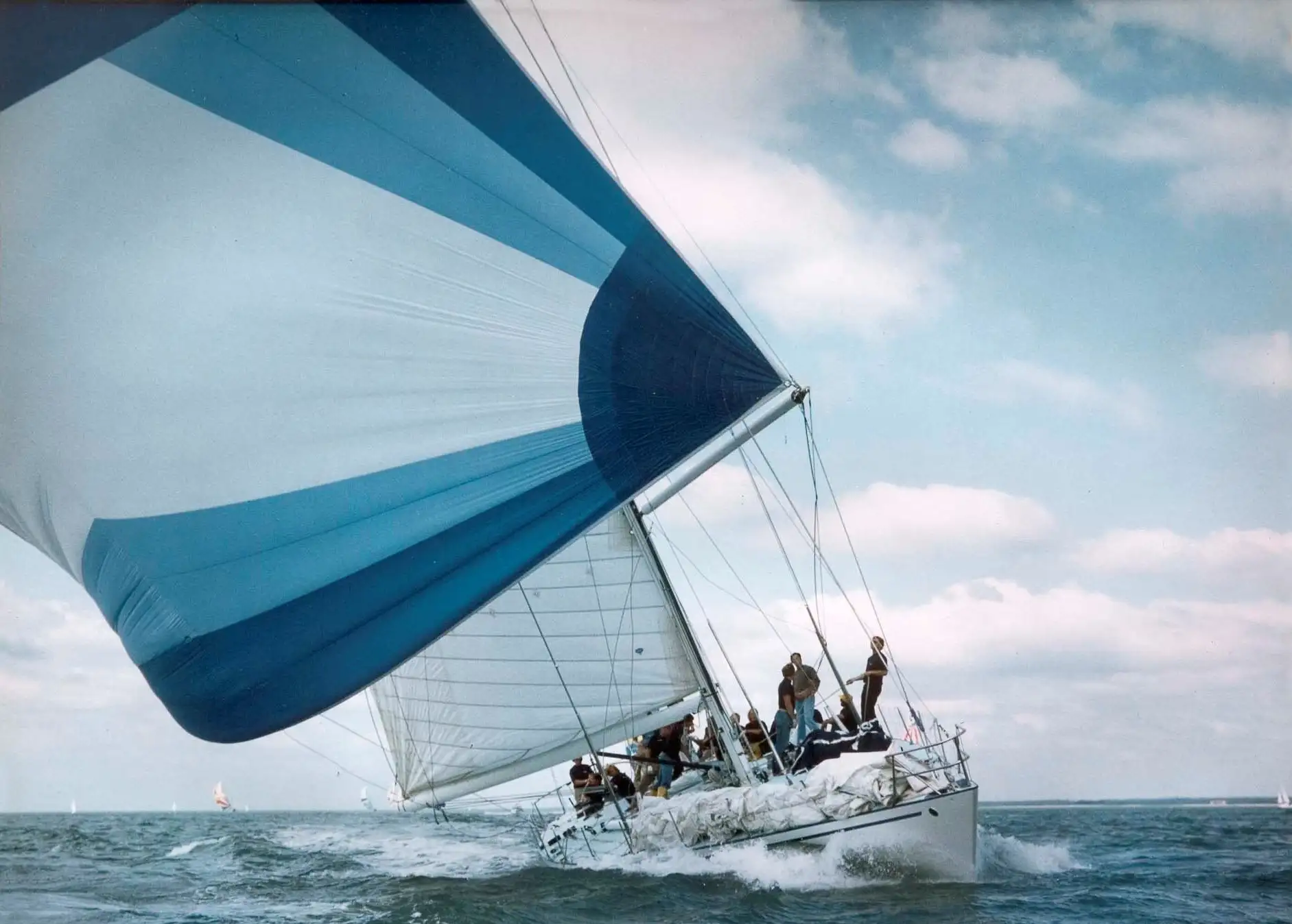 "Xargo IV" navegando en la Cowes Week (Foto Beken)
