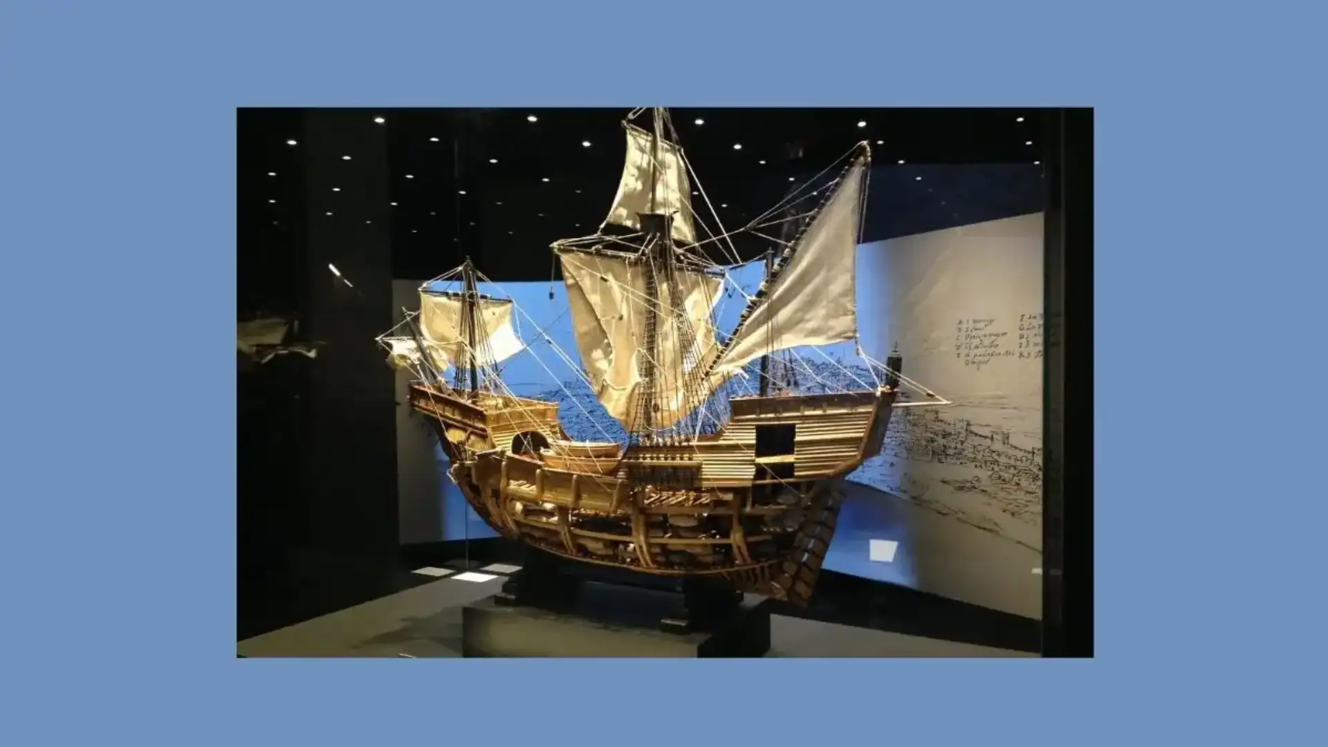 Conferenza oneline: la costruzione della replica del Nao Victoria per il Museo Navale