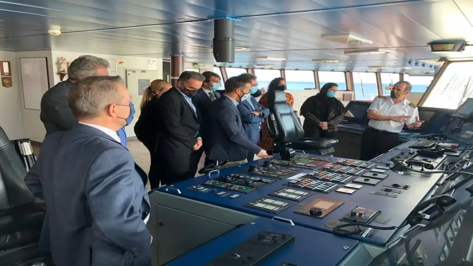 Naviera Armas Transmediterátil presenta a La Palma la nuova Villa de Tazacorte