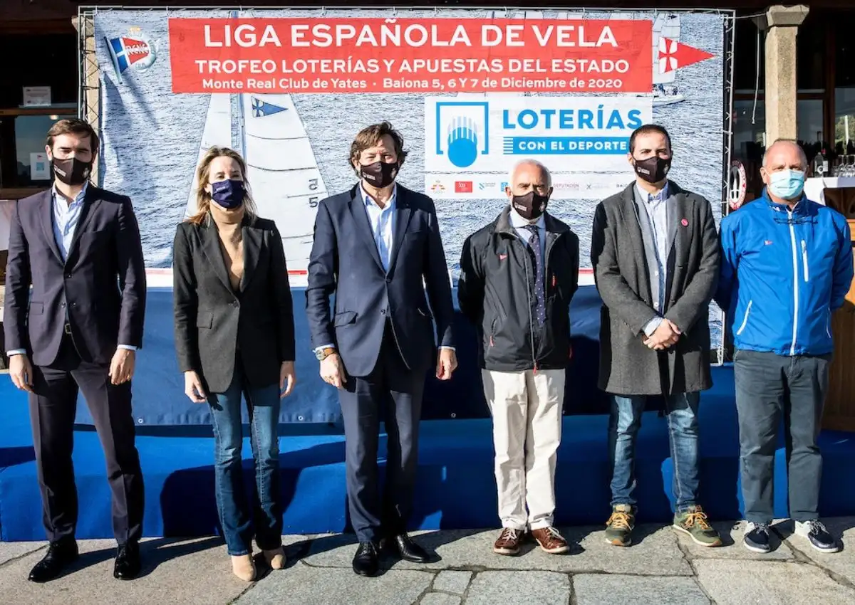 José Ramón Lete, Secretario General de Deportes de la Xunta de Galicia, presidió el acto en Monte Real (Foto María Muíña)