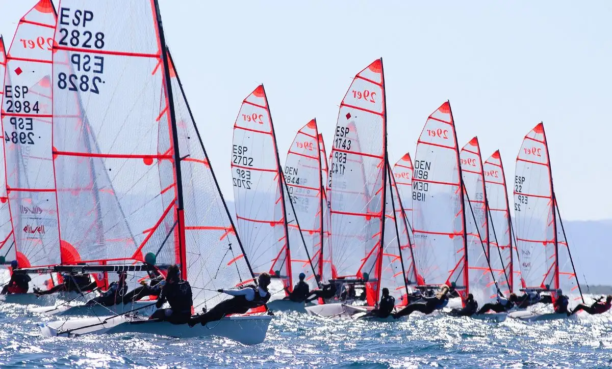 La flota 29er ha sido una de las clases protagonistas este pasado puente, con la Semana Olímpica en el RCN Gran Canaria y el 1er Critérium 29er CNSA / Es Nàutic