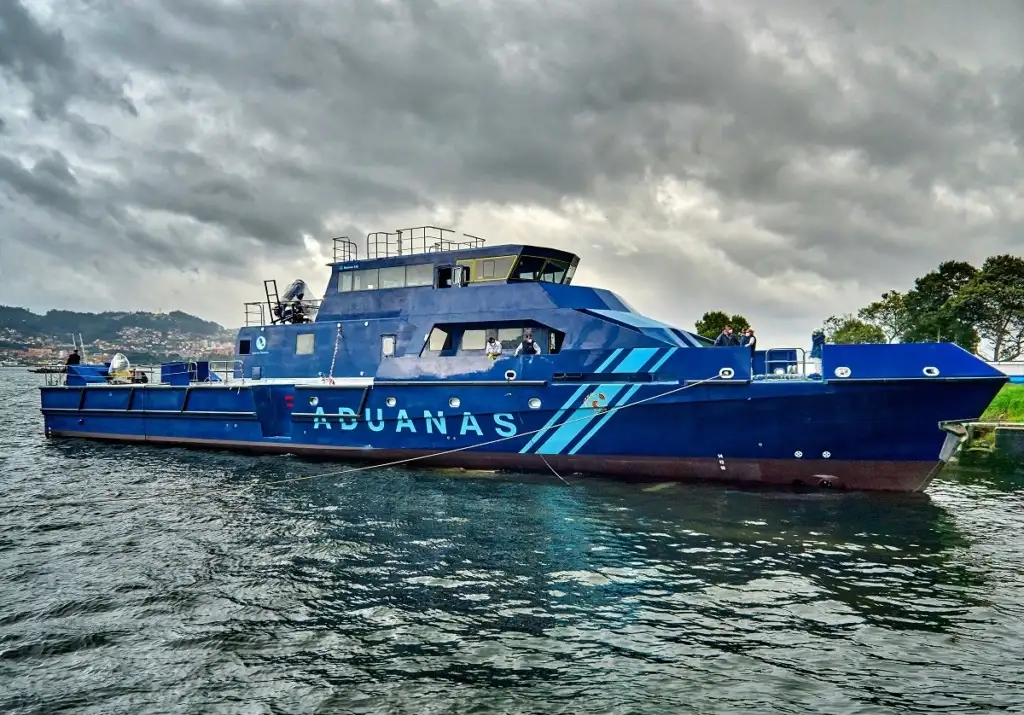 Rodman bota la nueva Rodman 138: patrullera de 43 m de eslora para la Agencia Estatal de Administración Tributaria