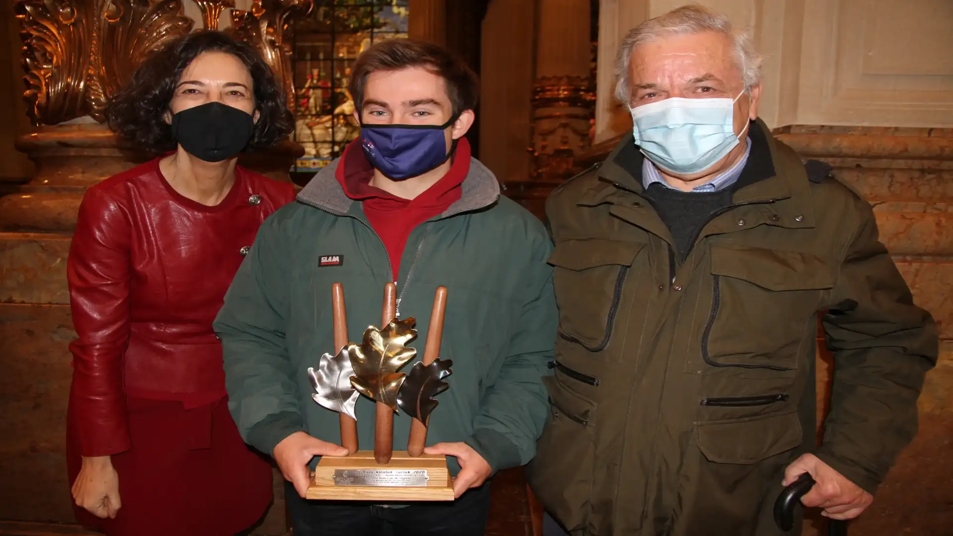 La Scuola Ugarte del Marittimo dell'Abra premiata dalla Diputación Foral de Vizcaya