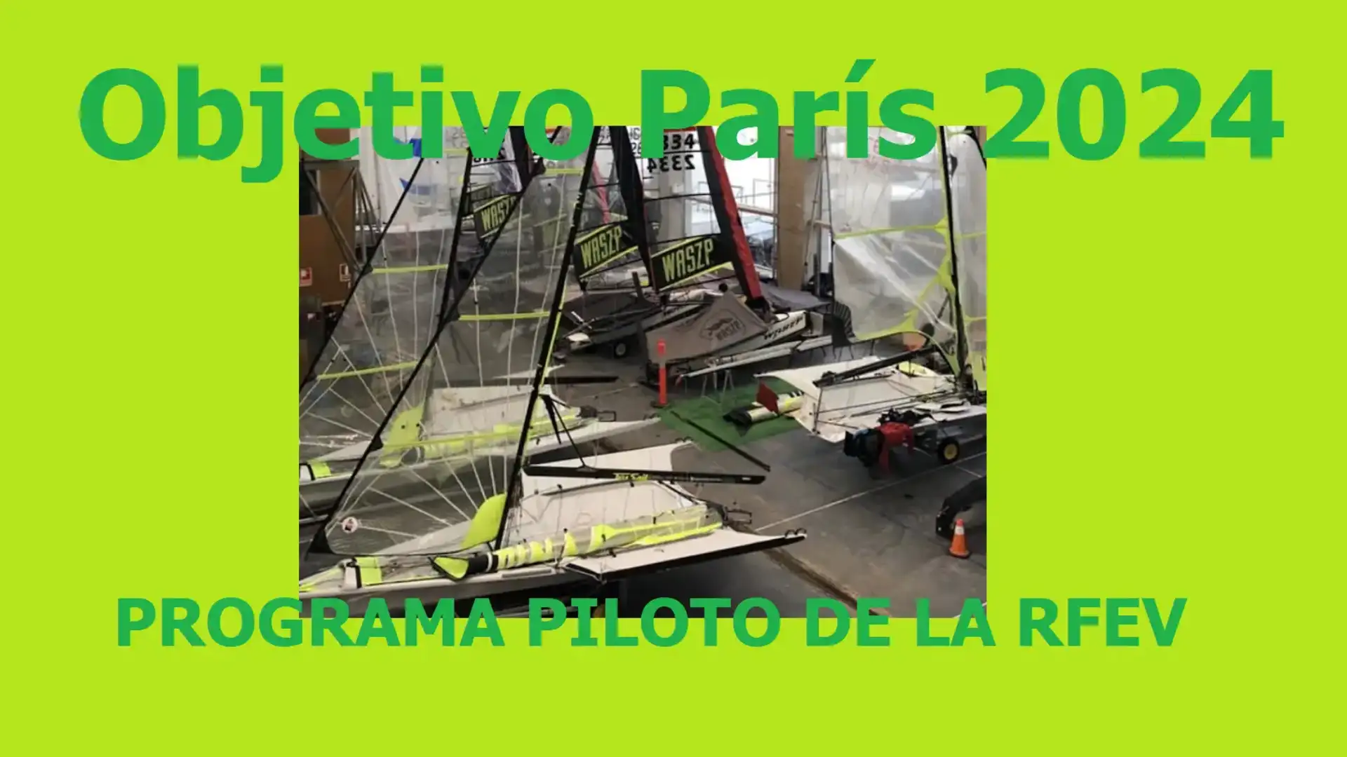 Spagnolo lancia il programma pilota di 49er con il punto di vista a Parigi 2024